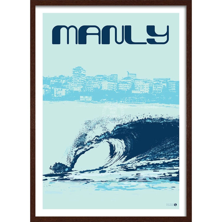 Surf Manly Wave | Australia Print Art