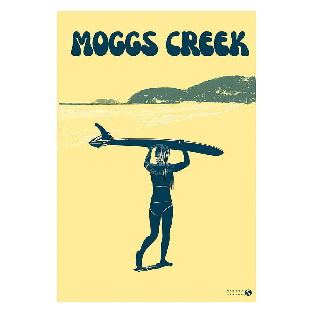 Surf Moggs Creek | Australia Print Art