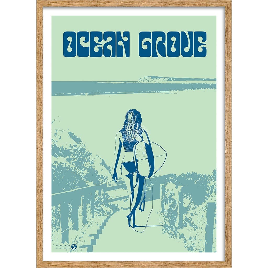 Surf Ocean Grove | Australia Print Art