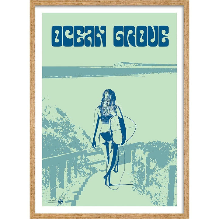Surf Ocean Grove | Australia Print Art