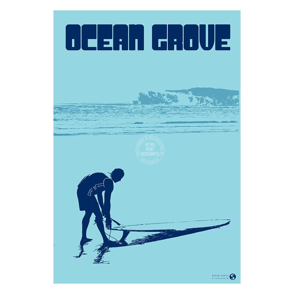 Surf Ocean Grove | Australia Print Art