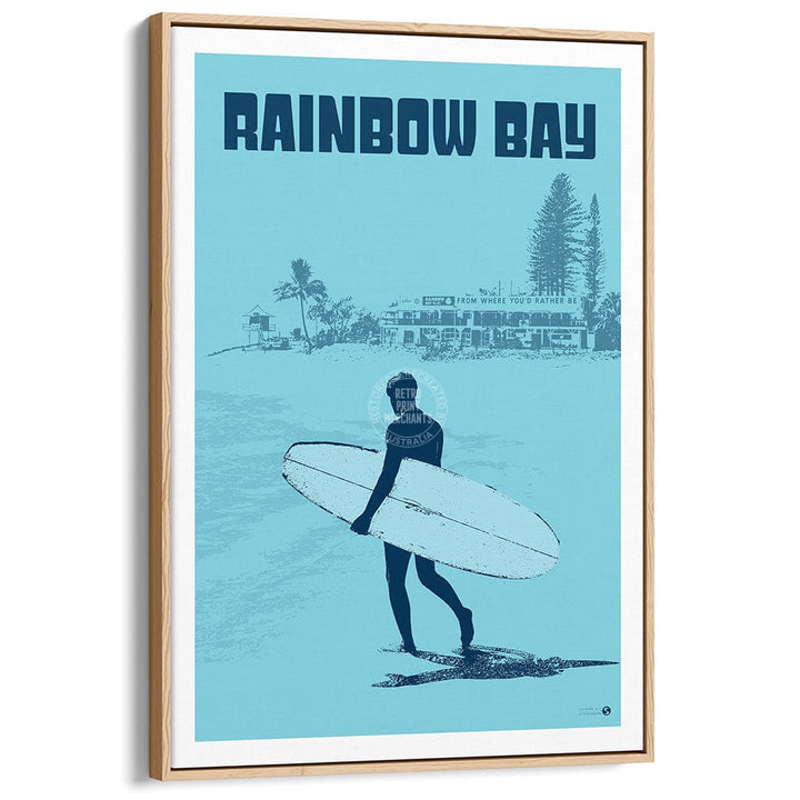 Surf Rainbow Bay | Australia Print Art
