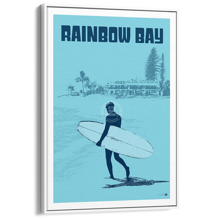 Surf Rainbow Bay | Australia Print Art