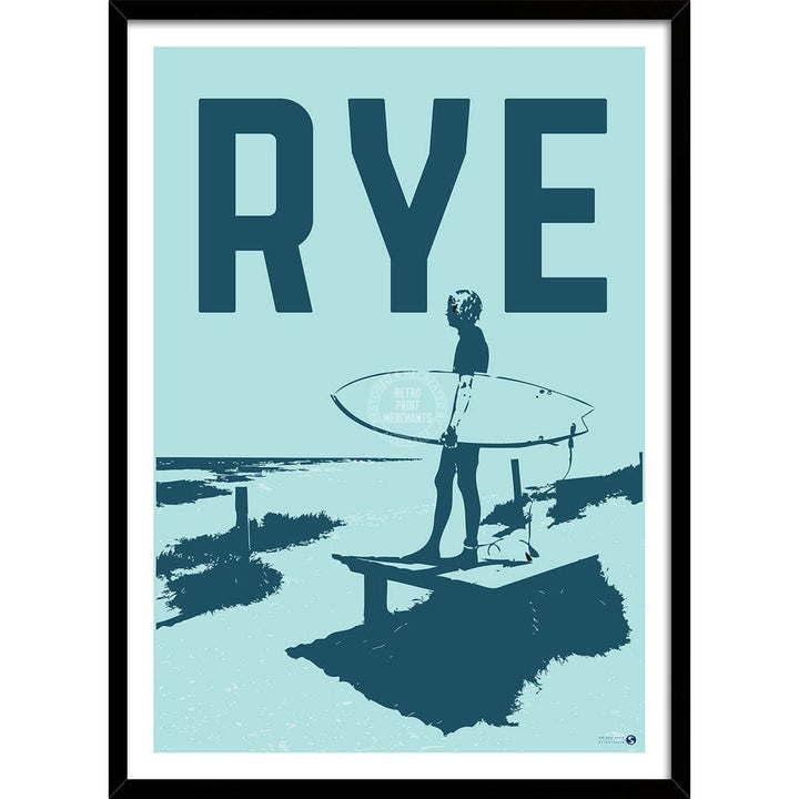 Surf Rye Back Beach | Australia Print Art