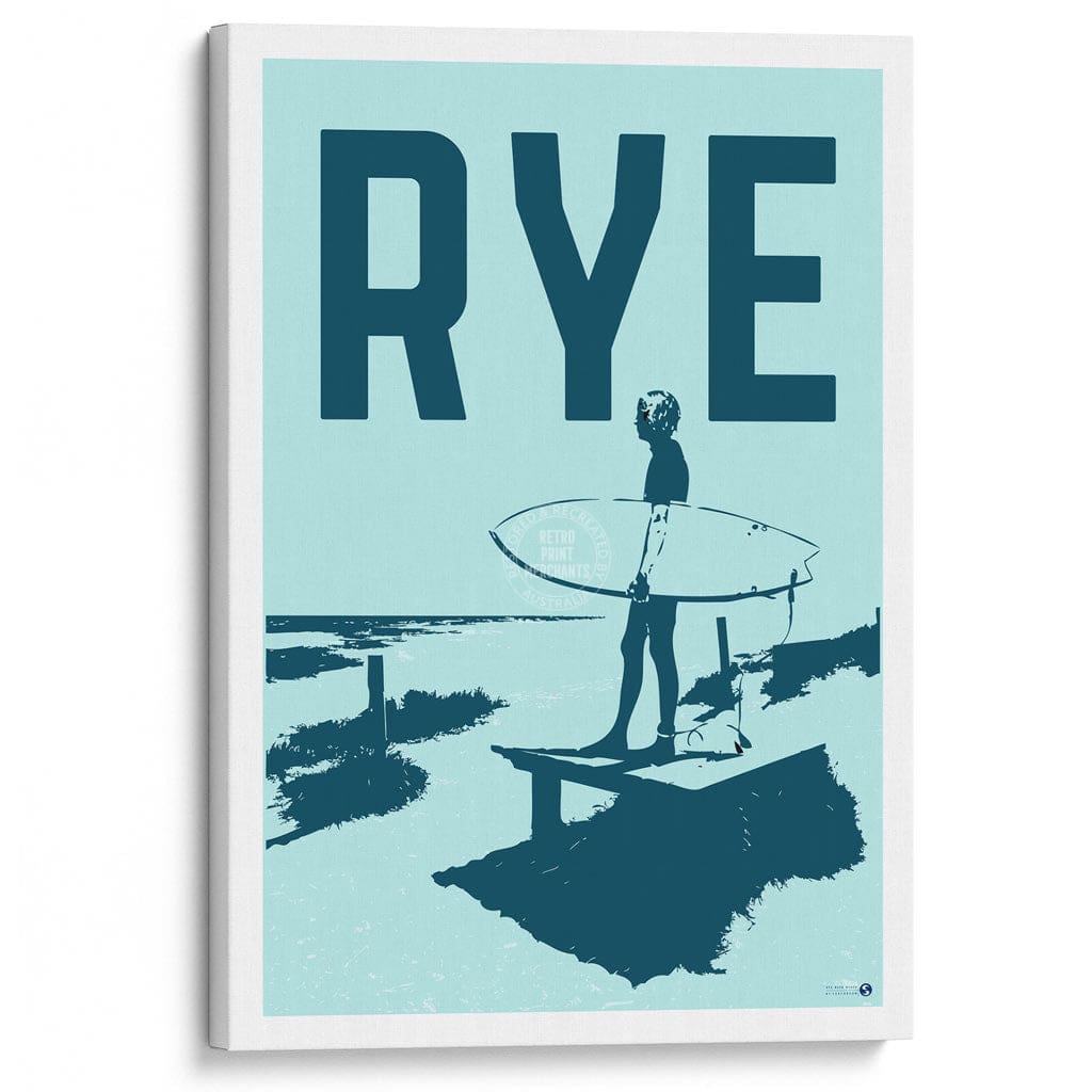 Surf Rye Back Beach | Australia Print Art