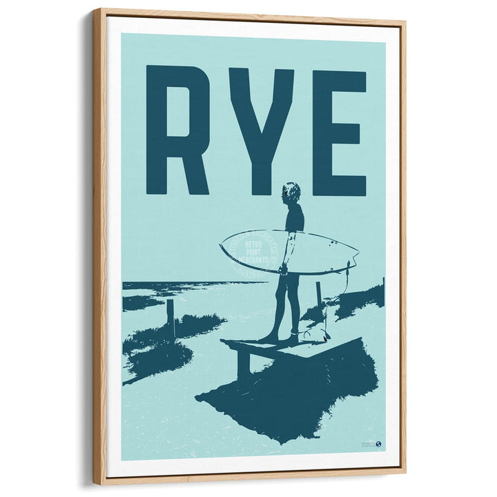 Surf Rye Back Beach | Australia Print Art