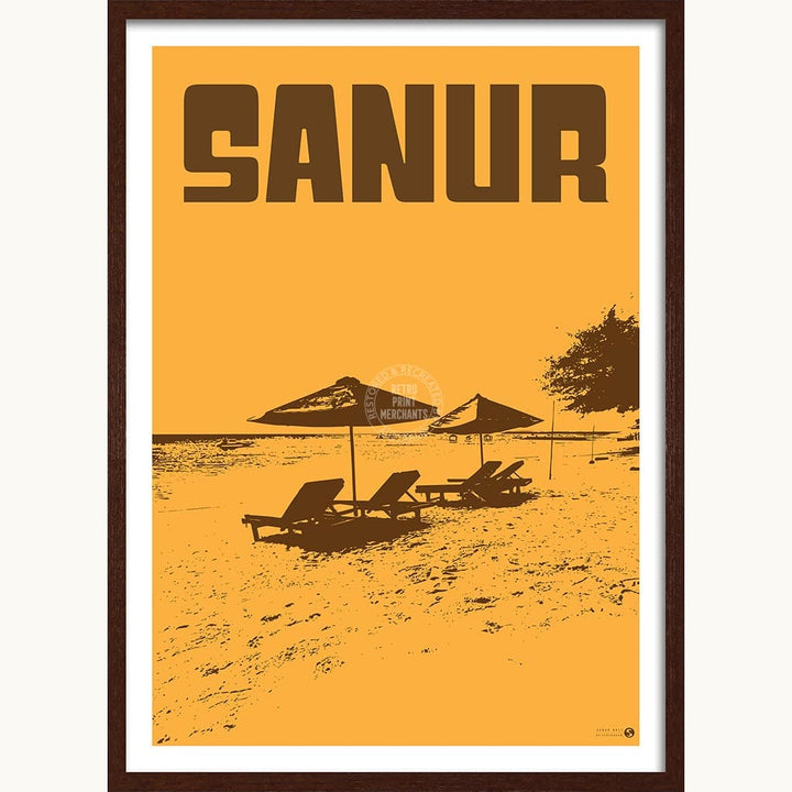 Surf Sanur Beach Bali | Australia Print Art