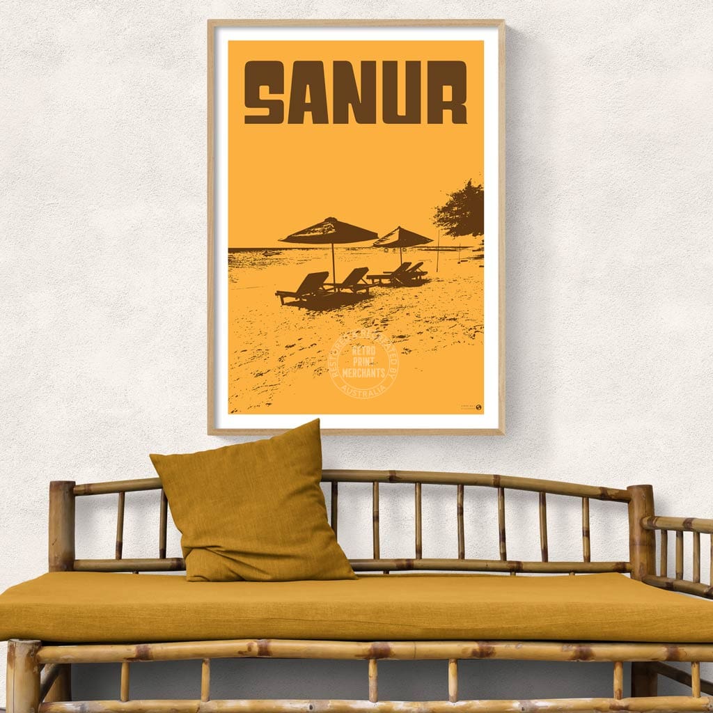Surf Sanur Beach Bali | Australia Print Art