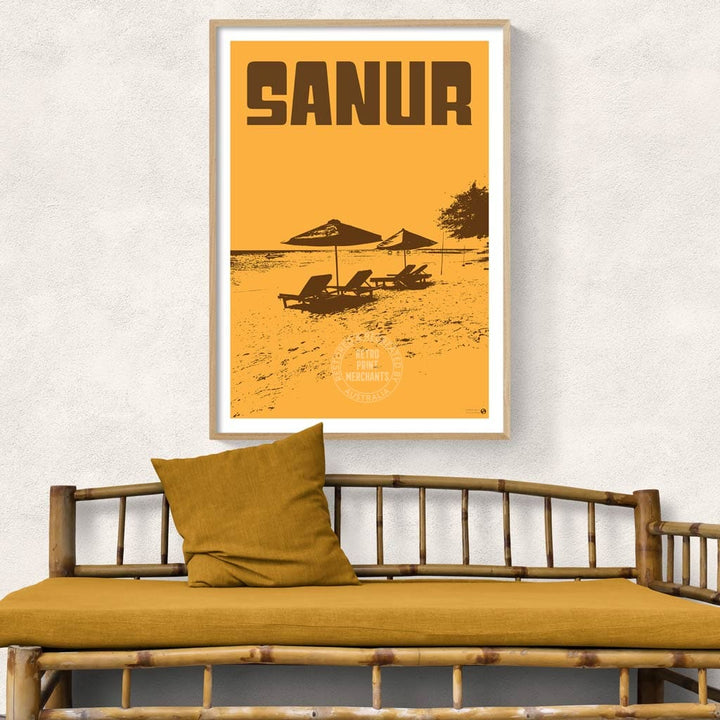 Surf Sanur Beach Bali | Australia Print Art