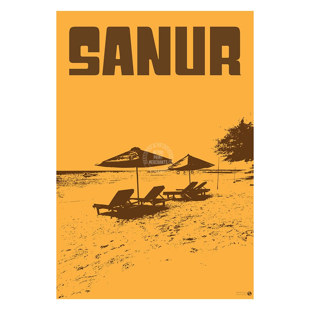 Surf Sanur Beach Bali | Australia Print Art