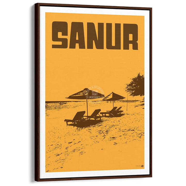 Surf Sanur Beach Bali | Australia Print Art