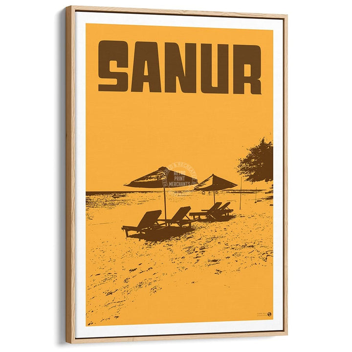 Surf Sanur Beach Bali | Australia Print Art