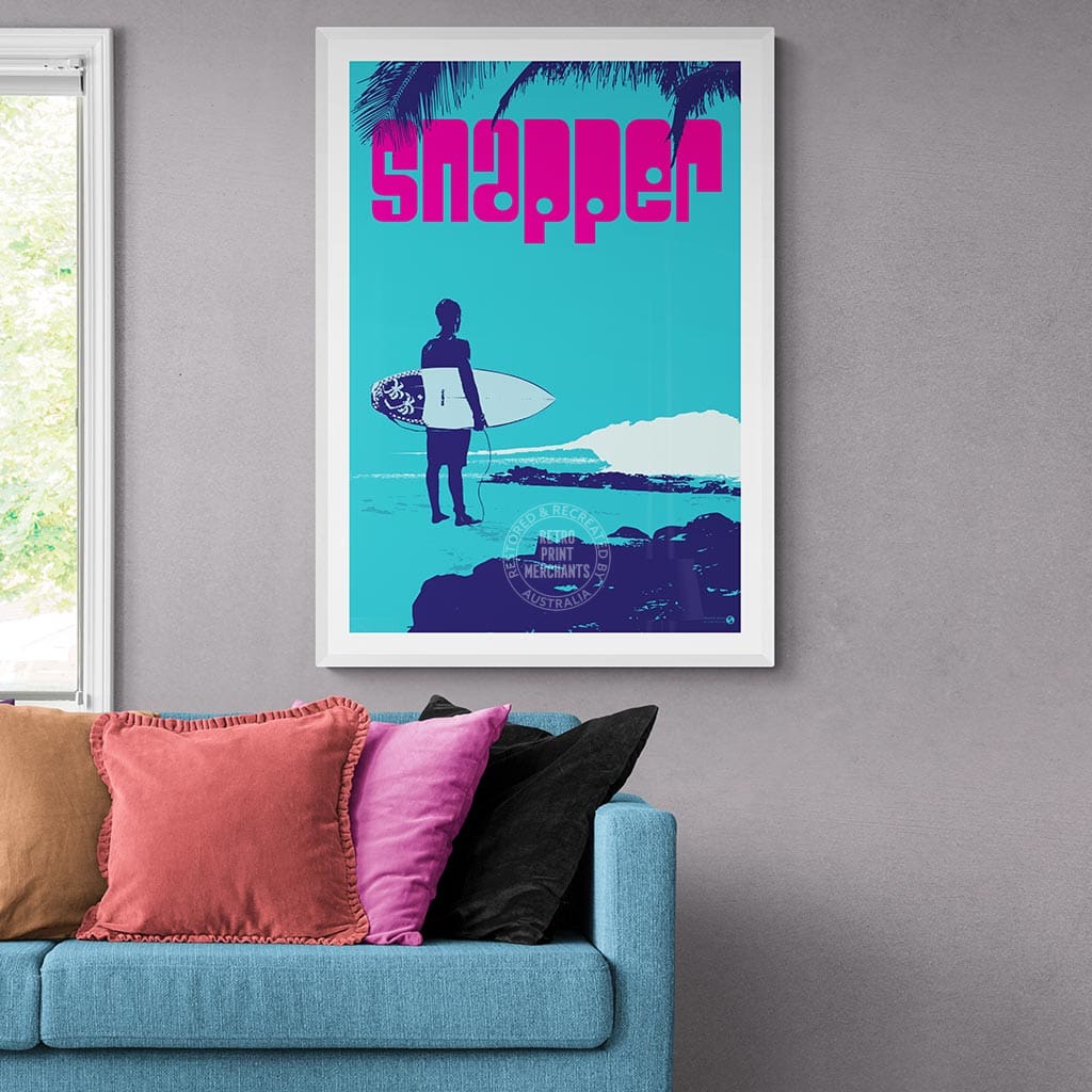 Surf Snapper Rocks | Australia Print Art