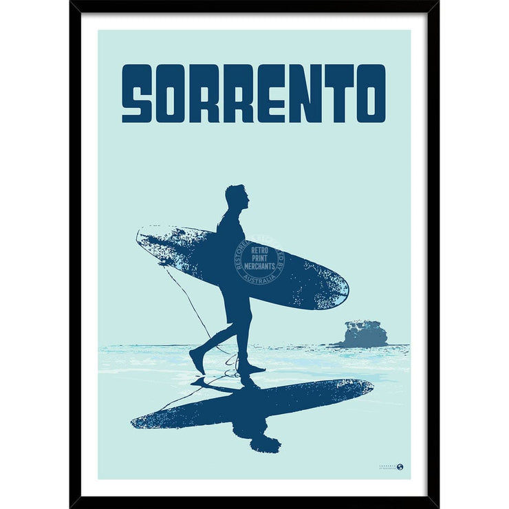 Surf Sorrento | Australia Print Art
