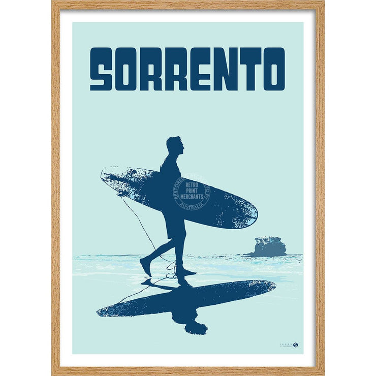 Surf Sorrento | Australia Print Art