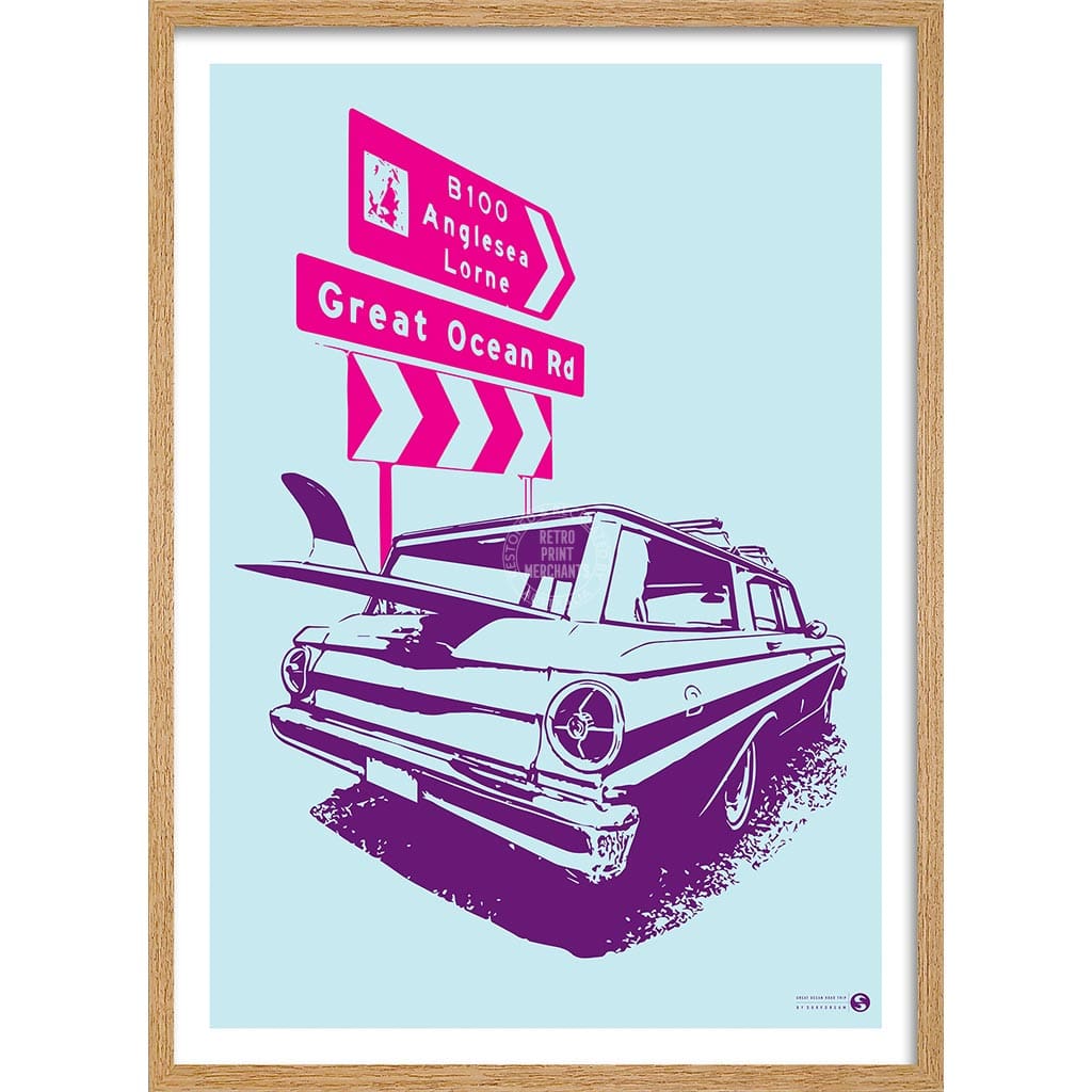 Surf Trip Great Ocean Road | Australia Print Art