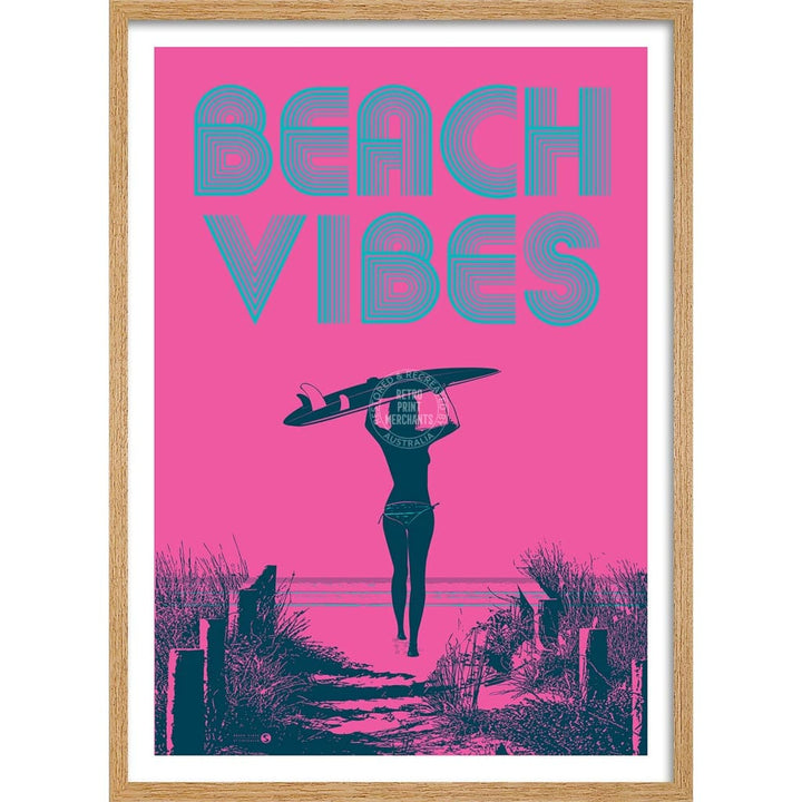 SURF VIBES FRAMED SET Print Art