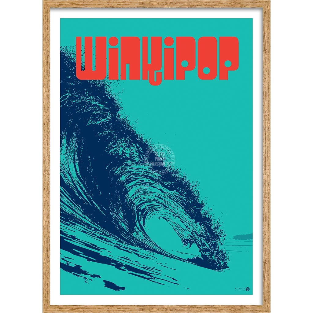 Surf Winkipop | Australia Print Art