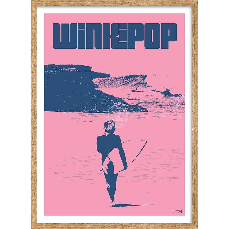 Surf Winkipop | Australia Print Art