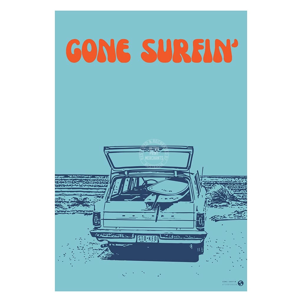 Surftime | Australia Print Art