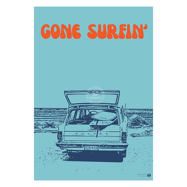 Surftime | Australia Print Art