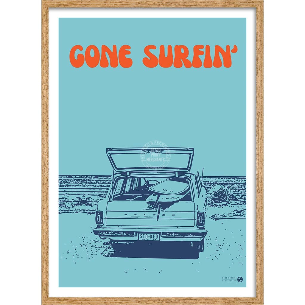 Surftime | Australia Print Art