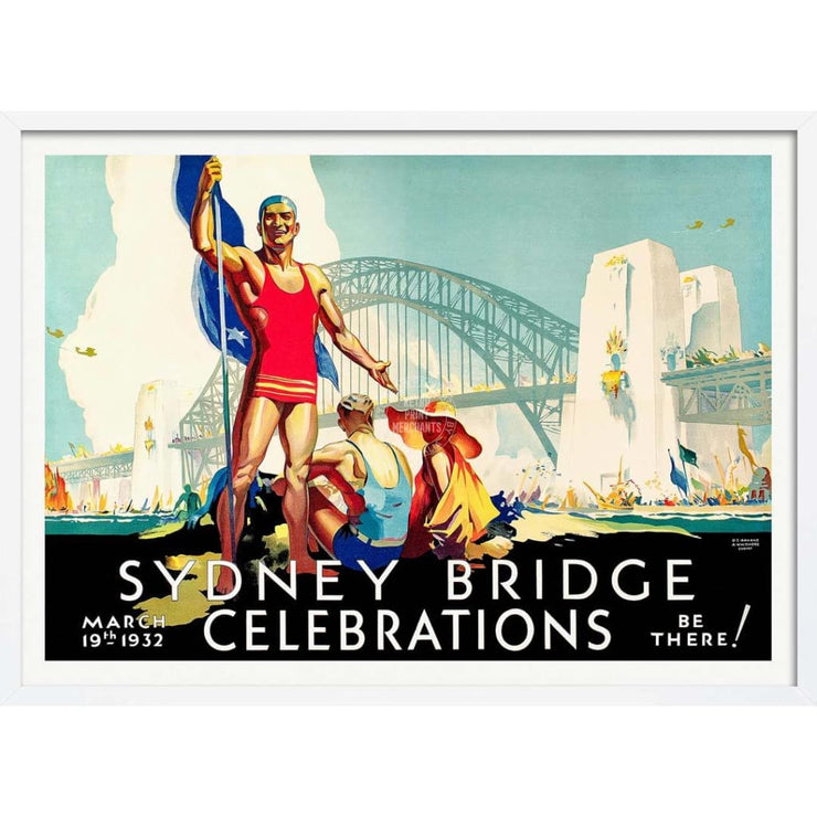 Sydney Harbour Bridge Opening | Australia 422Mm X 295Mm 16.6 11.6 A3 / White Print Art