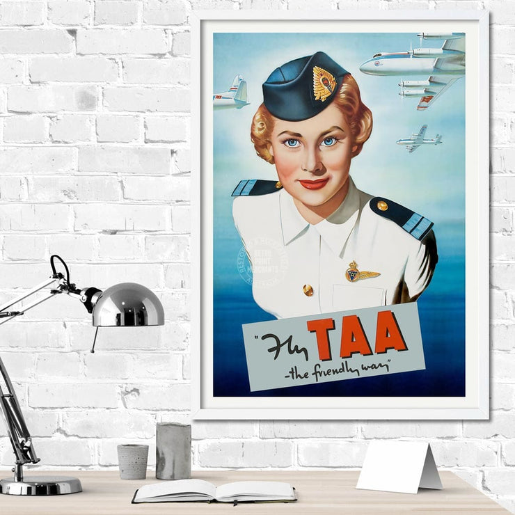 Taa Airline | Australia Print Art