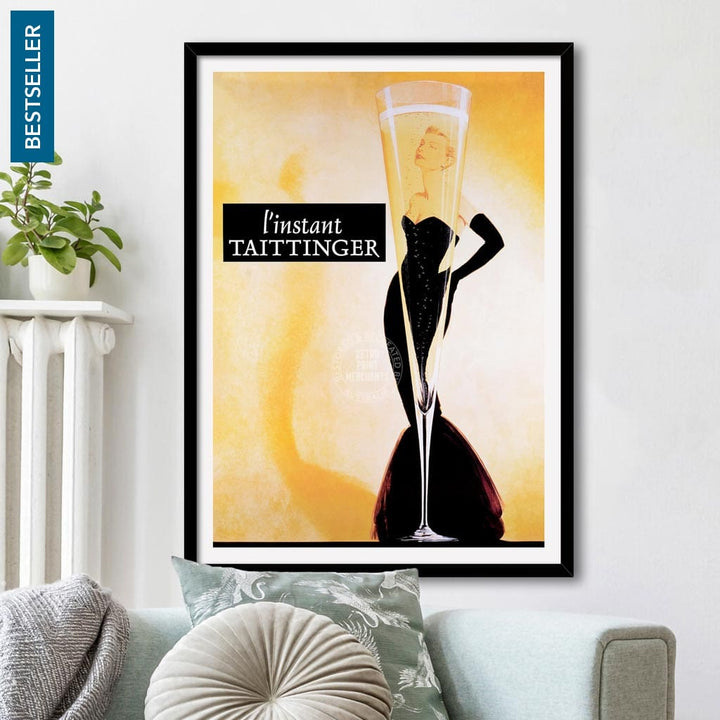 Taittinger Champagne | France Print Art