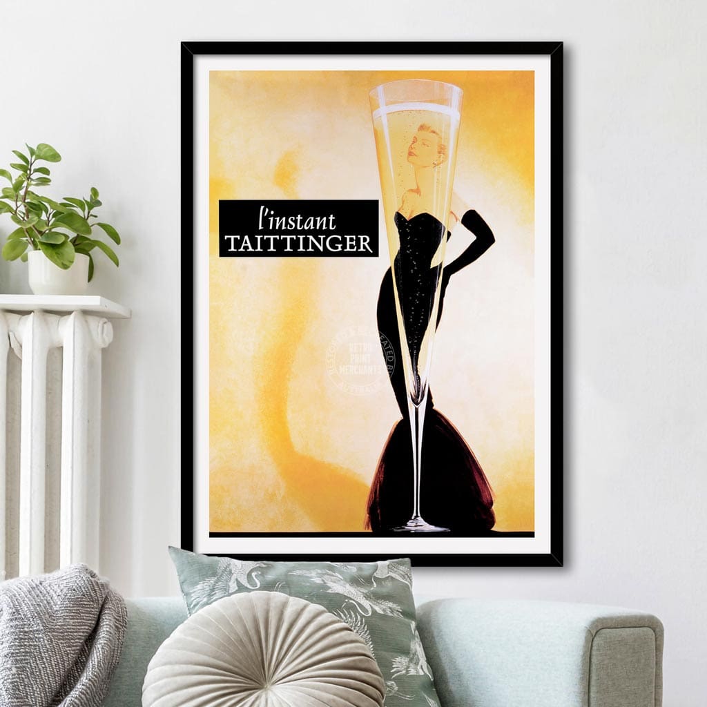 Taittinger Champagne | France Print Art