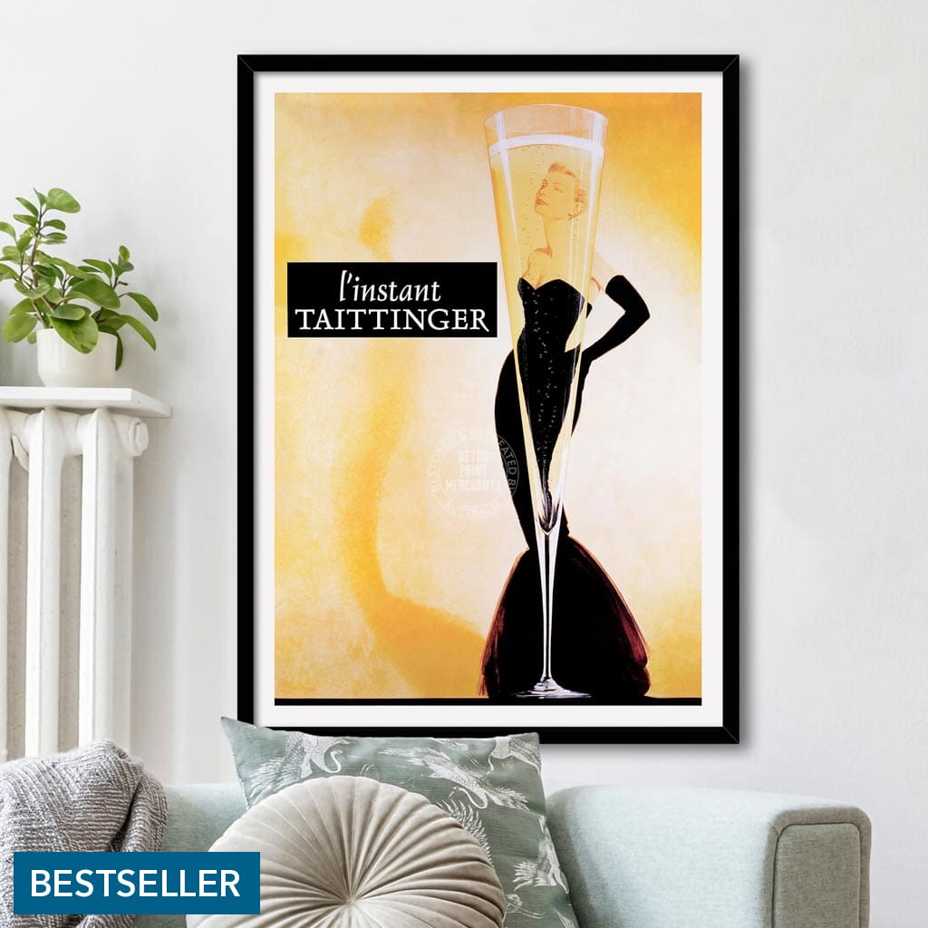 Taittinger Champagne | France Print Art