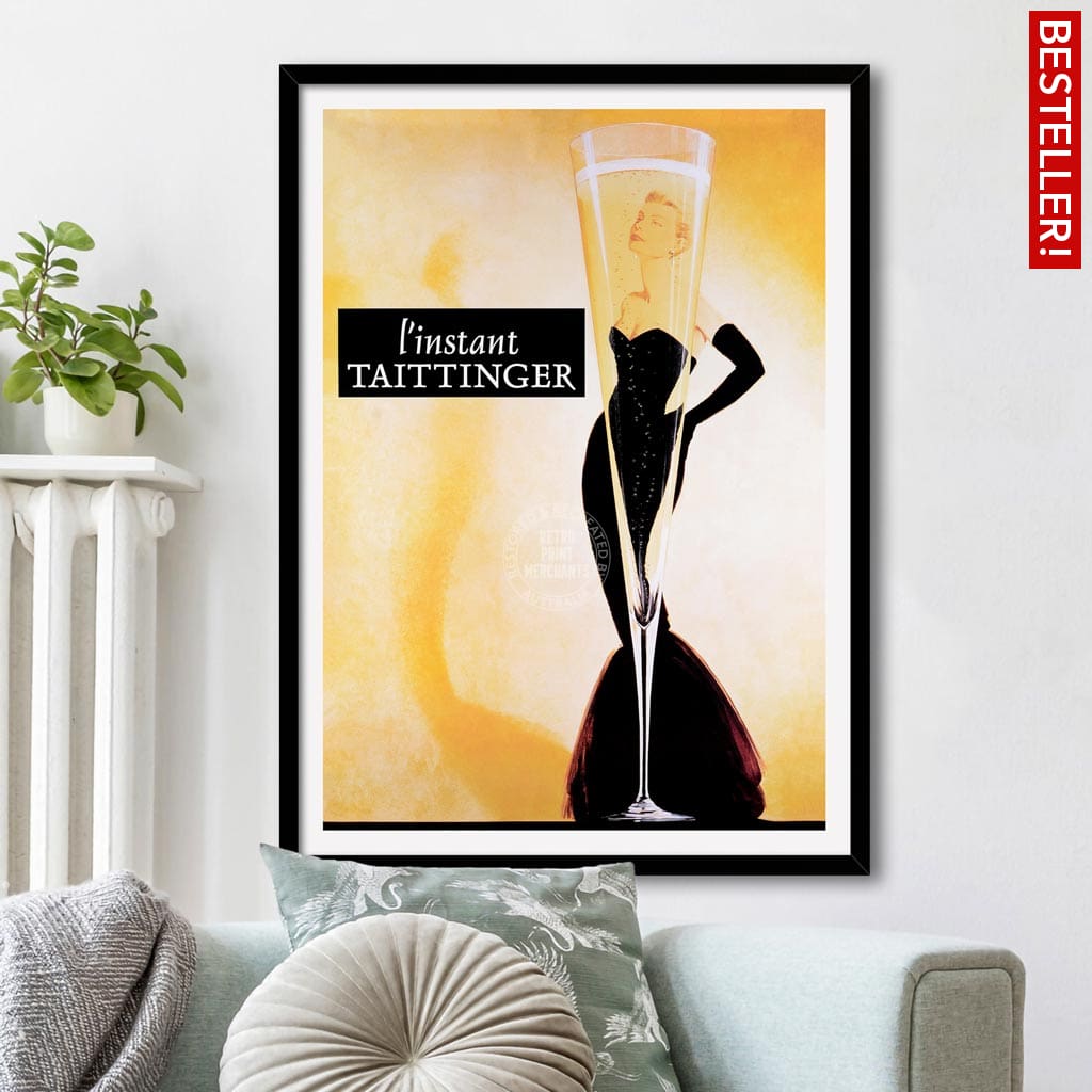 Taittinger Champagne | France Print Art