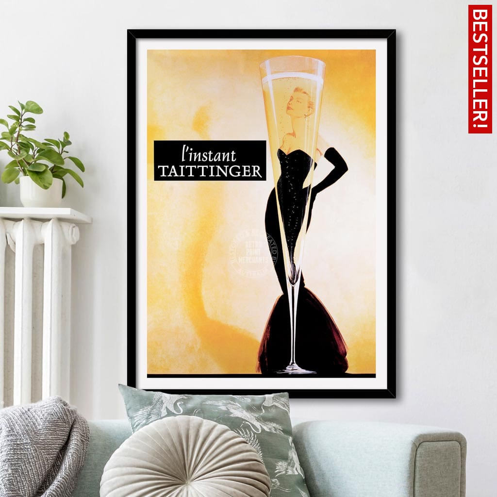 Taittinger Champagne | France Print Art