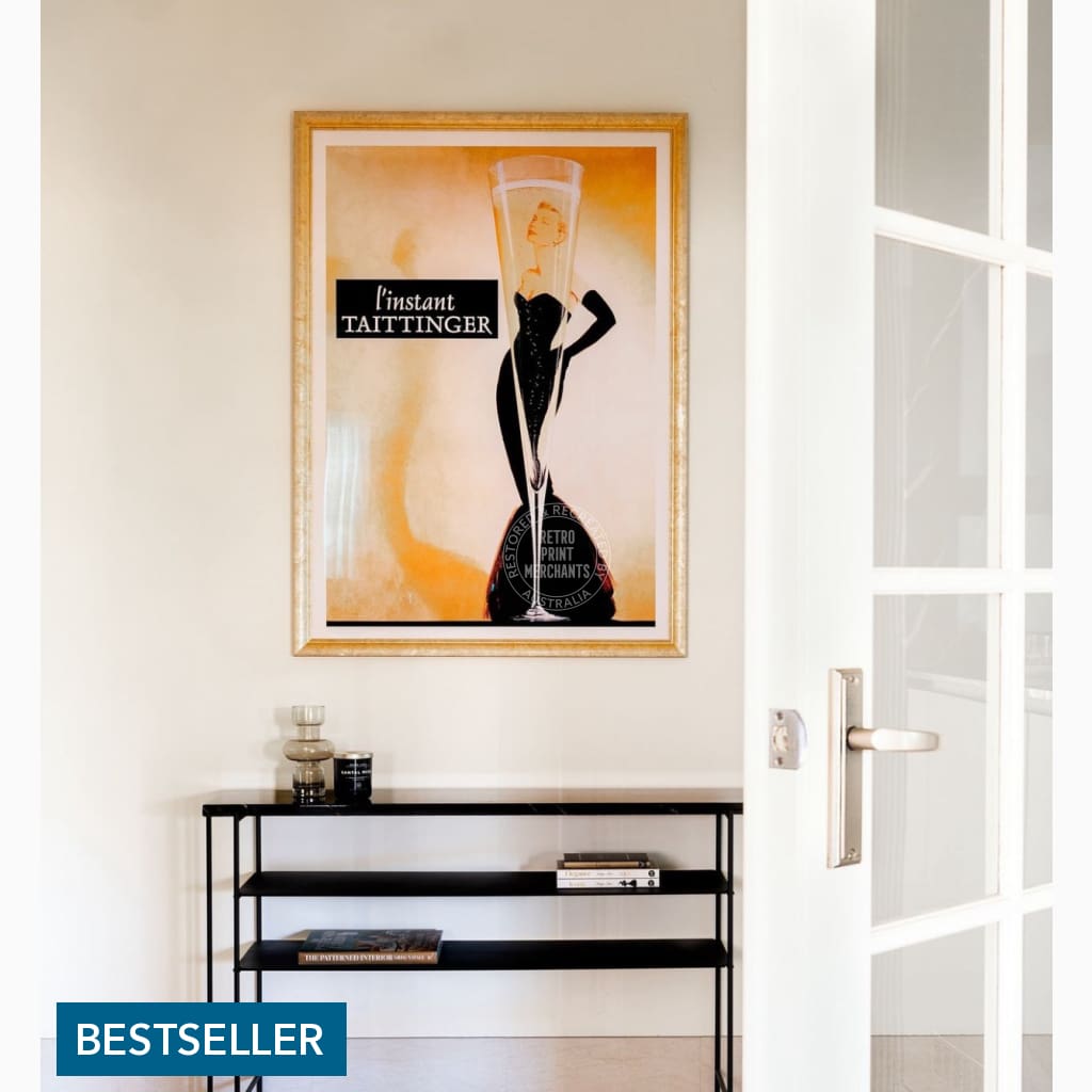 Taittinger Champagne | France Print Art