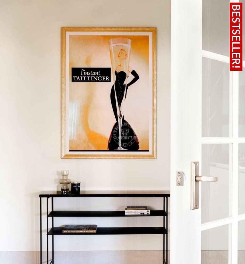 Taittinger Champagne | France Print Art