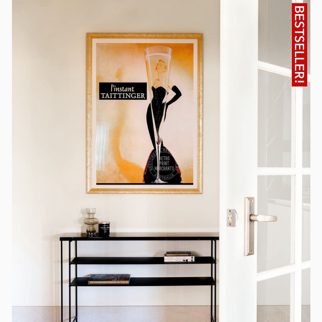 Taittinger Champagne | France Print Art