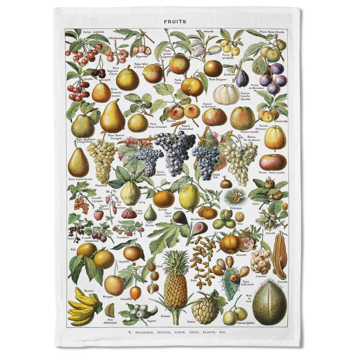 Linen Tea Towel | Fruits Linen Tea Towel
