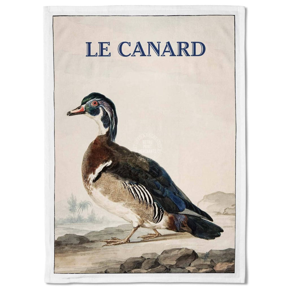 Linen Tea Towel | Le Canard Linen Tea Towel