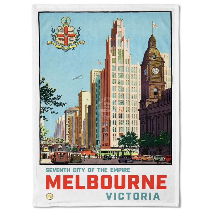Linen Tea Towel | Melbourne Linen Tea Towel