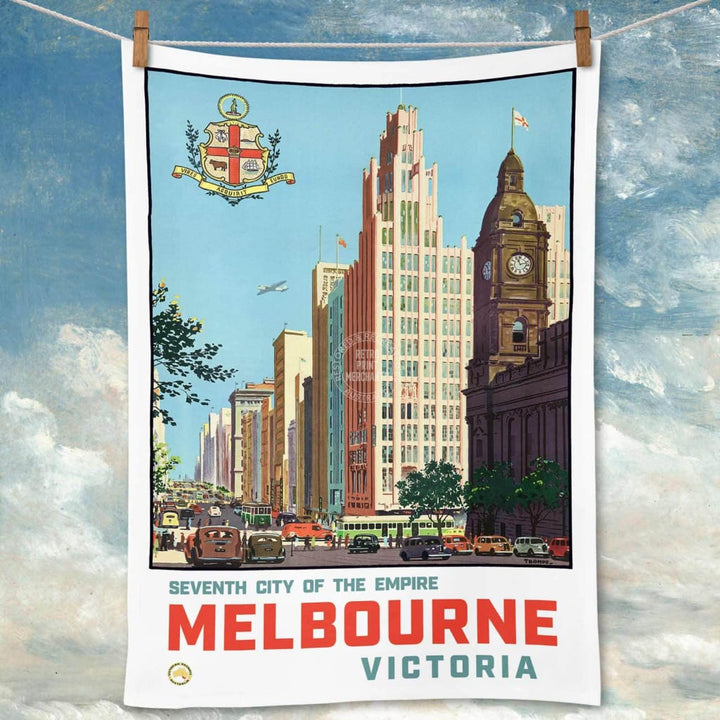 Linen Tea Towel | Melbourne Linen Tea Towel