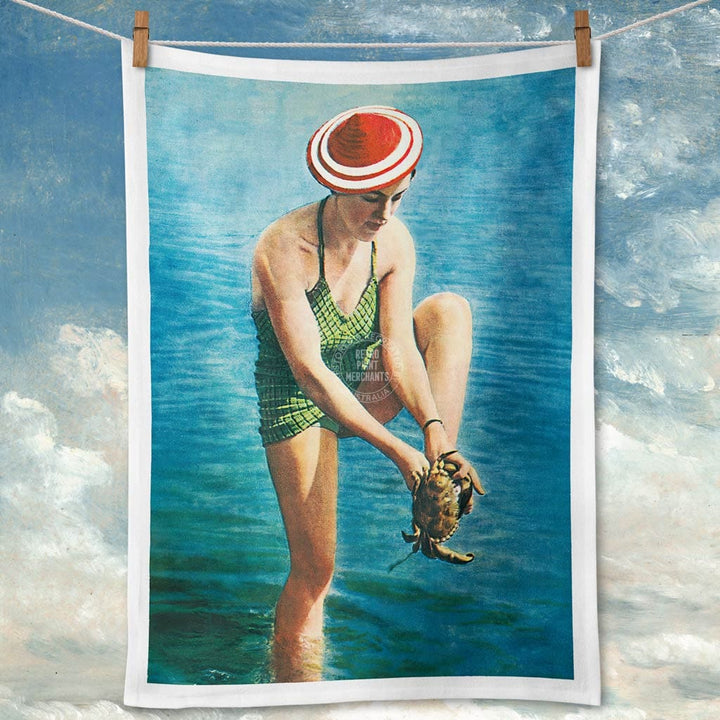 Linen Tea Towel | Ouch! Linen Tea Towel