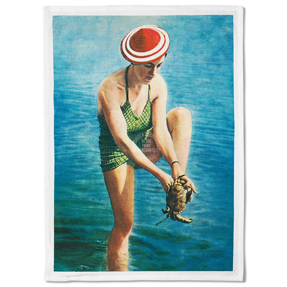 Linen Tea Towel | Ouch! Linen Tea Towel