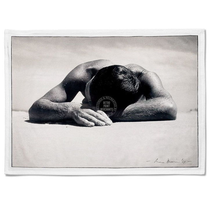 Available Mid July - Linen Tea Towel | Sunbaker Linen Tea Towel