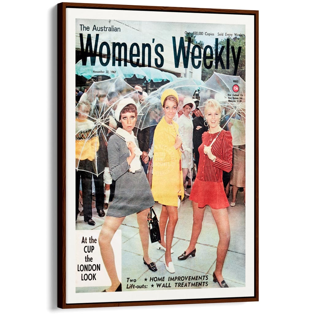 The Australian Women’s Weekly 1967 Melbourne Cup | Australia A3 297 X 420Mm 11.7 16.5 Inches /