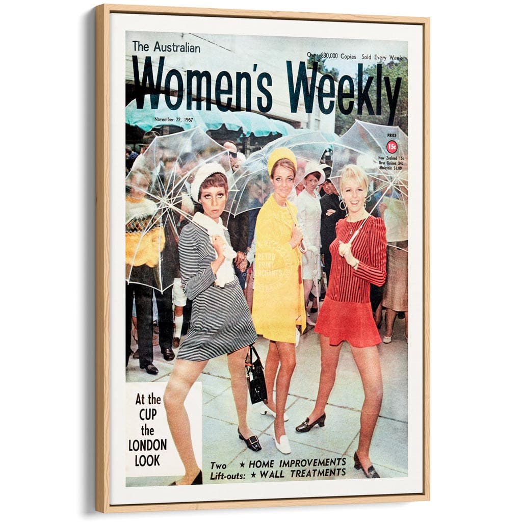 The Australian Women’s Weekly 1967 Melbourne Cup | Australia A3 297 X 420Mm 11.7 16.5 Inches /