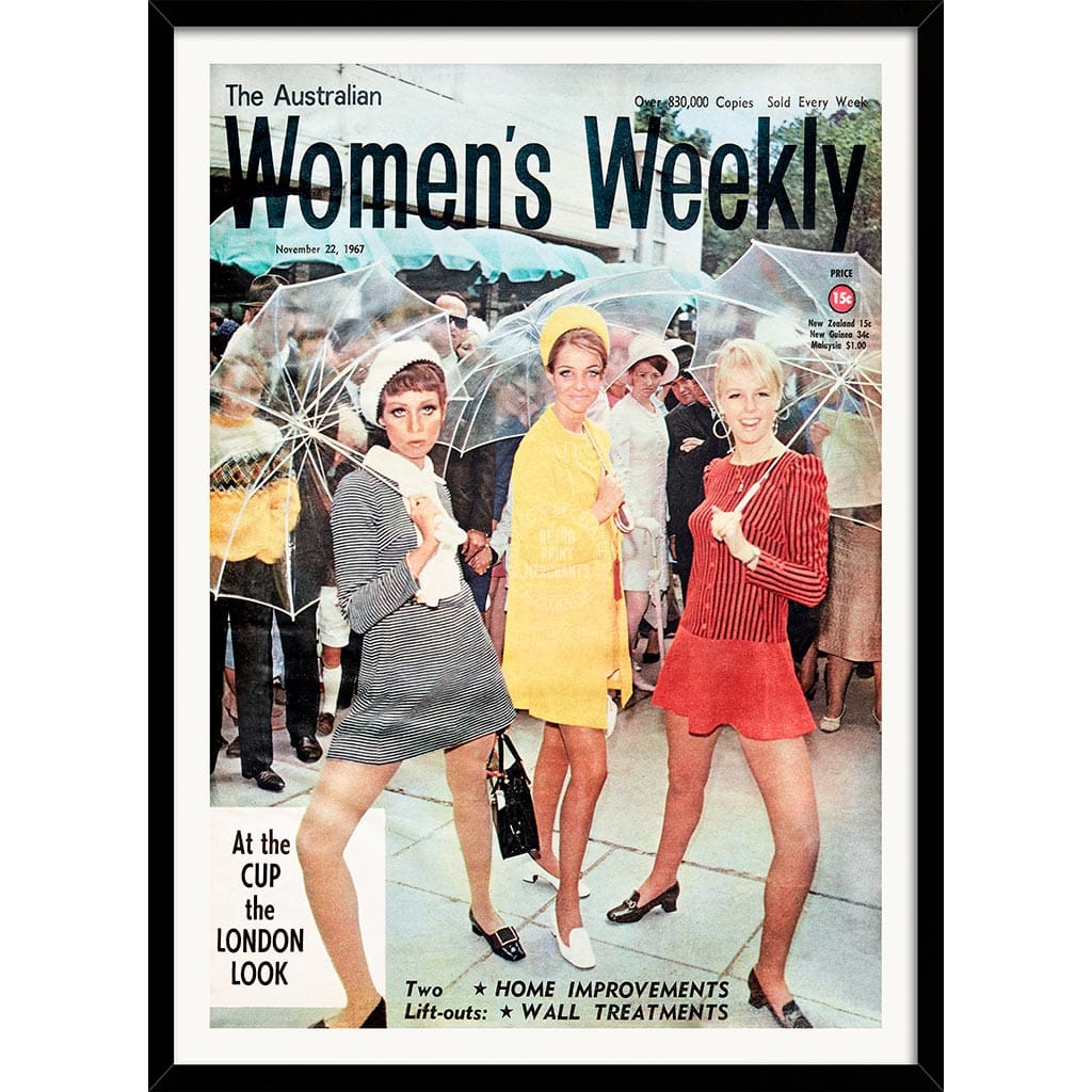 The Australian Women’s Weekly 1967 Melbourne Cup | Australia A3 297 X 420Mm 11.7 16.5 Inches /