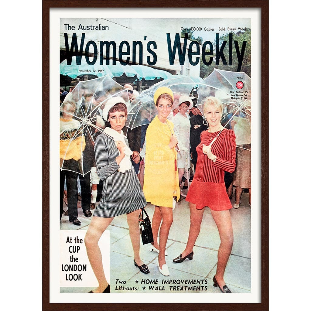 The Australian Women’s Weekly 1967 Melbourne Cup | Australia A3 297 X 420Mm 11.7 16.5 Inches /