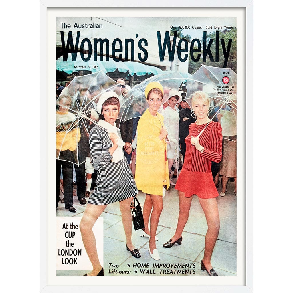 The Australian Women’s Weekly 1967 Melbourne Cup | Australia A3 297 X 420Mm 11.7 16.5 Inches /