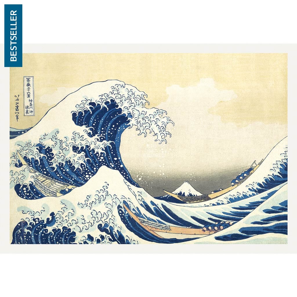 The Great Wave | Japan A3 297 X 420Mm 11.7 16.5 Inches / Unframed Print Art
