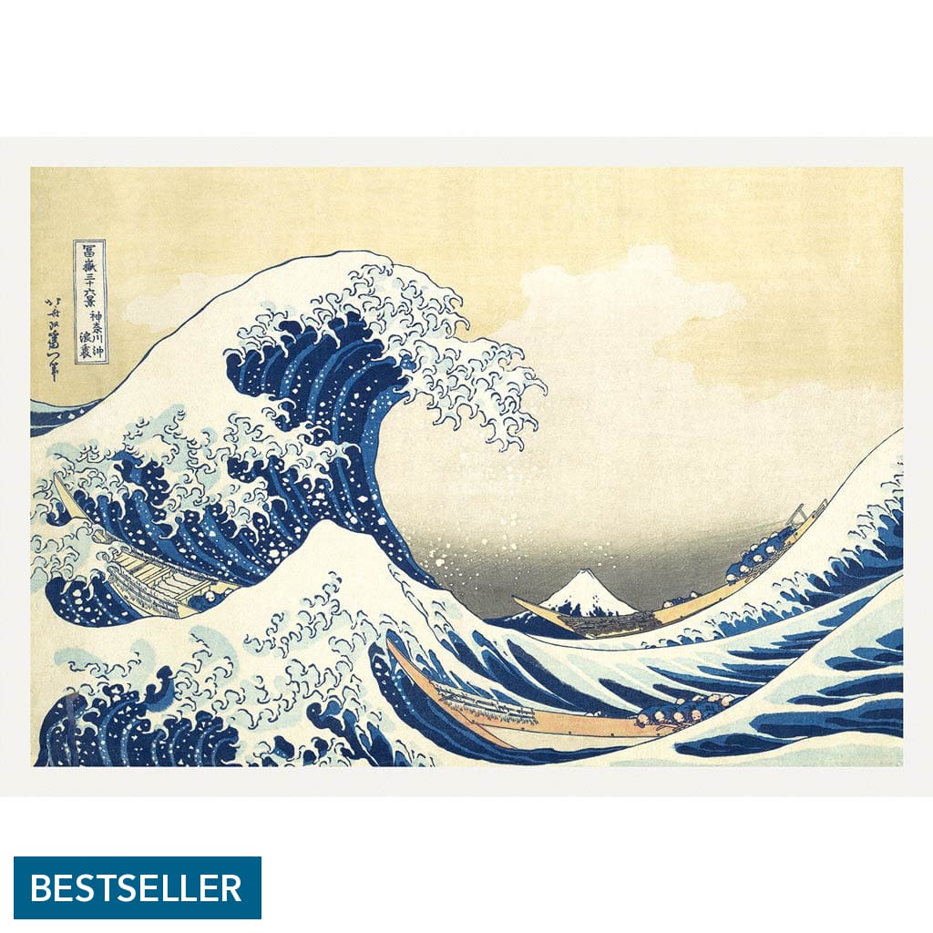 The Great Wave | Japan A3 297 X 420Mm 11.7 16.5 Inches / Unframed Print Art